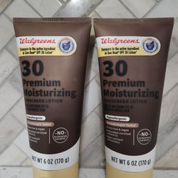 Premium Moisturizing Sunscreen Lotion 6 OZ $3 each