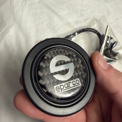 Brand New Sparco Carbon Fiber Steering Wheel Button