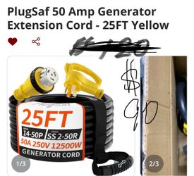 50-Amp extension cord