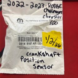 2023 -22Chrysler (contact info removed) Dodge Charger/Challenger Crankshaft  Sensor