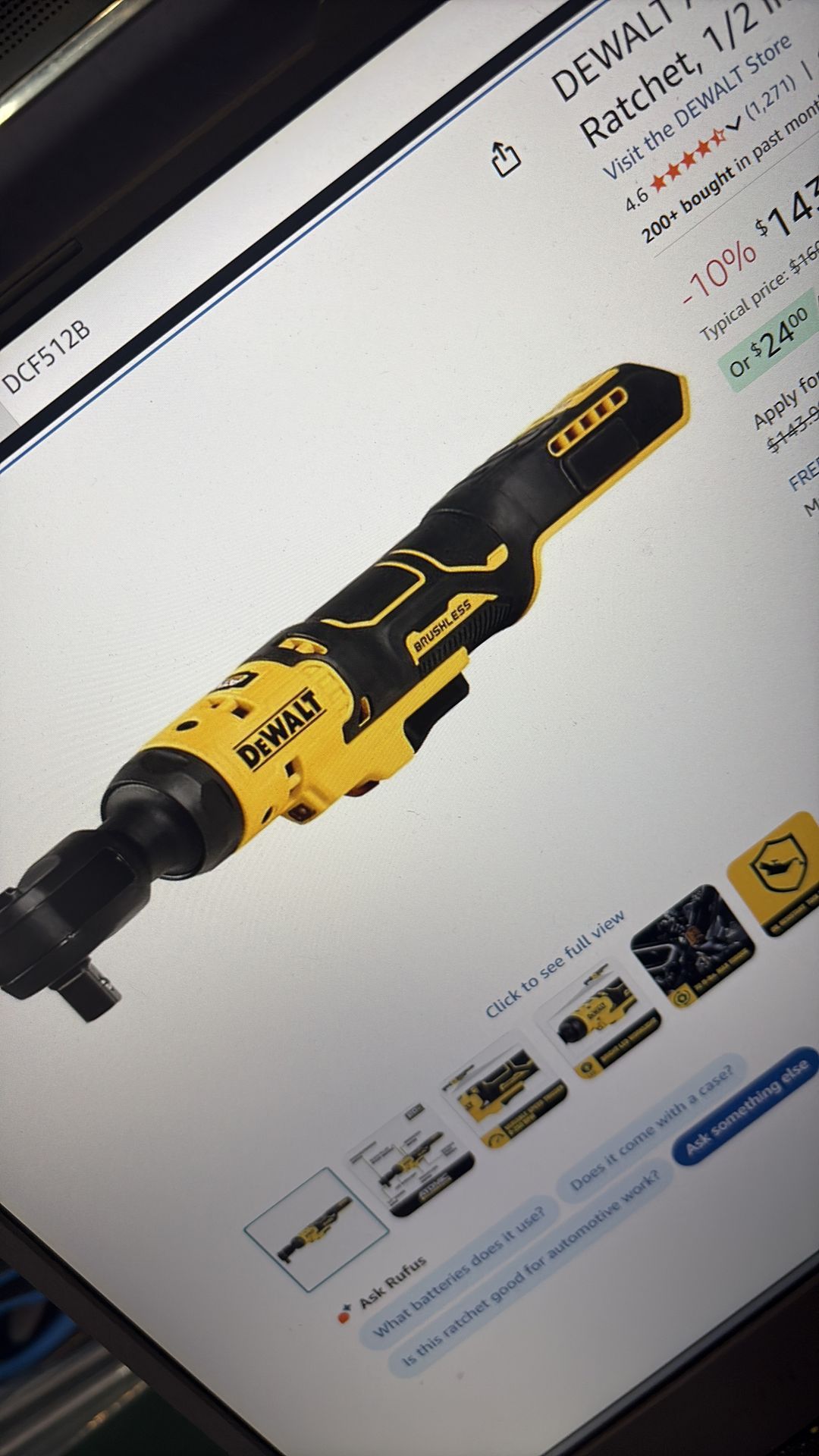 Dewalt DCF512B like new! for Sale in San Diego, CA - OfferUp