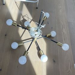 Mid Century Modern Mid-century Sputnik chandelier
