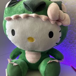 Dino Hello Kitty Plush 🦖