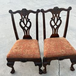Vintage Hekman Furniture Chairs Set Of 6