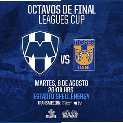 RAYADOS VS TIGRES Boletos Disponibles !!!  