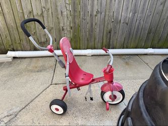 Radio Flyer Toddler Trike with Parent Push Handle