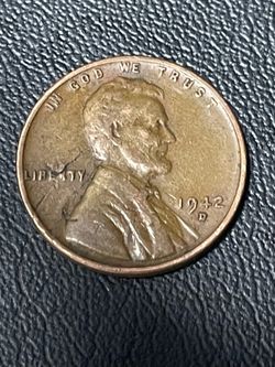 1942 d lamination error penny