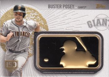 Buster Posey Golden Anniversary Patch /150