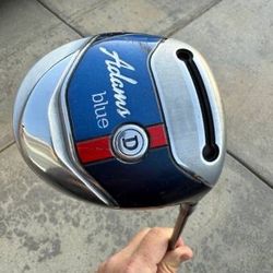 ADAMS GOLF DRIVER 12° BLUE Graphite Regular Flex