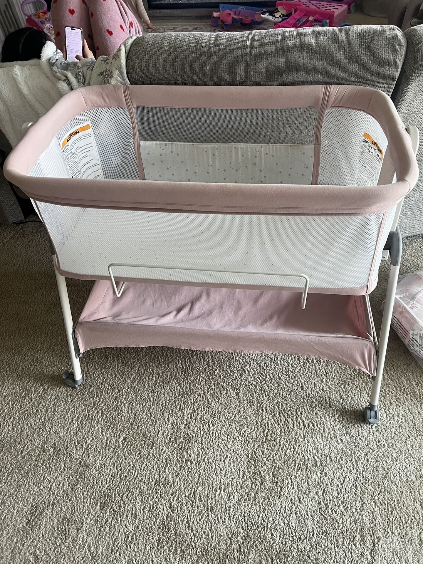 Pink Bassinet