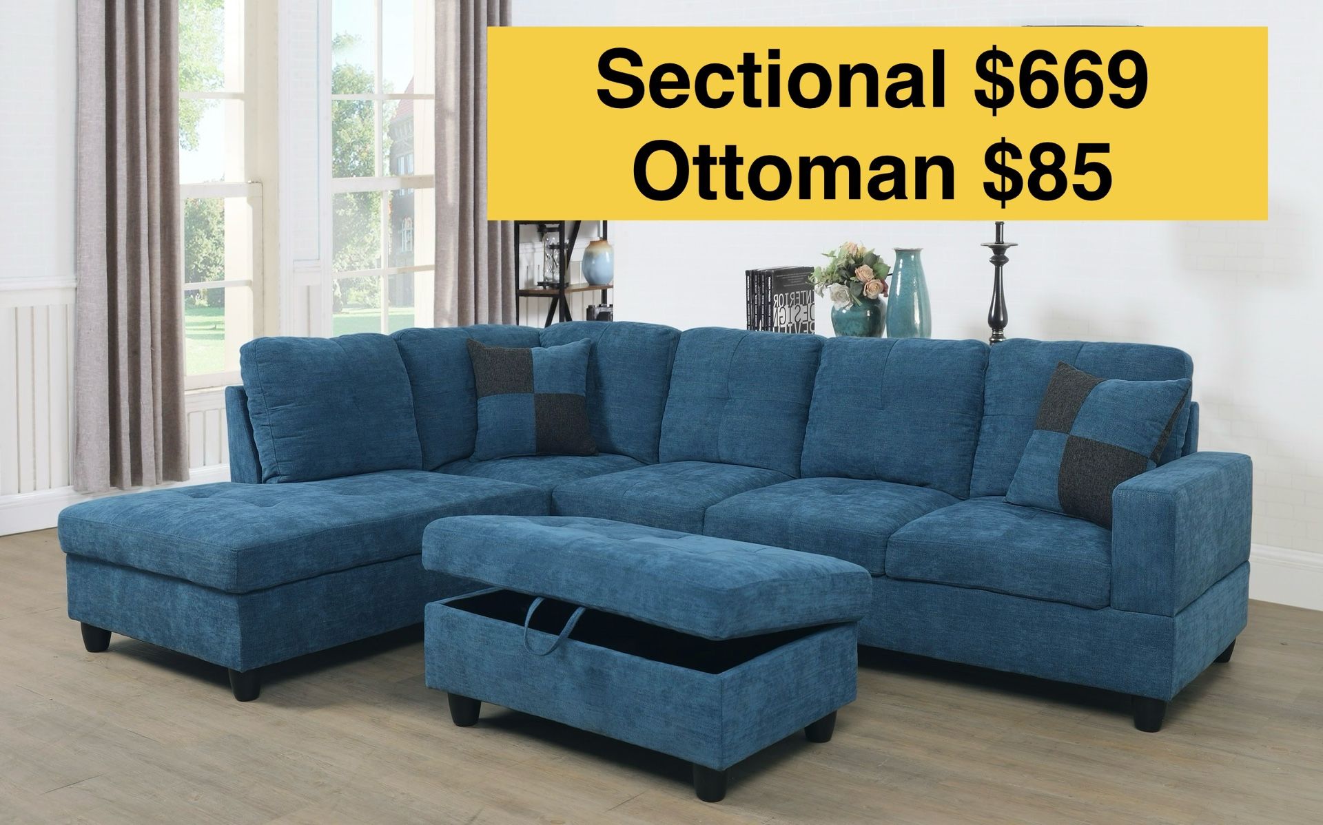 💫FREE DELIVERY💫Brand New Sectional Sofa Couch