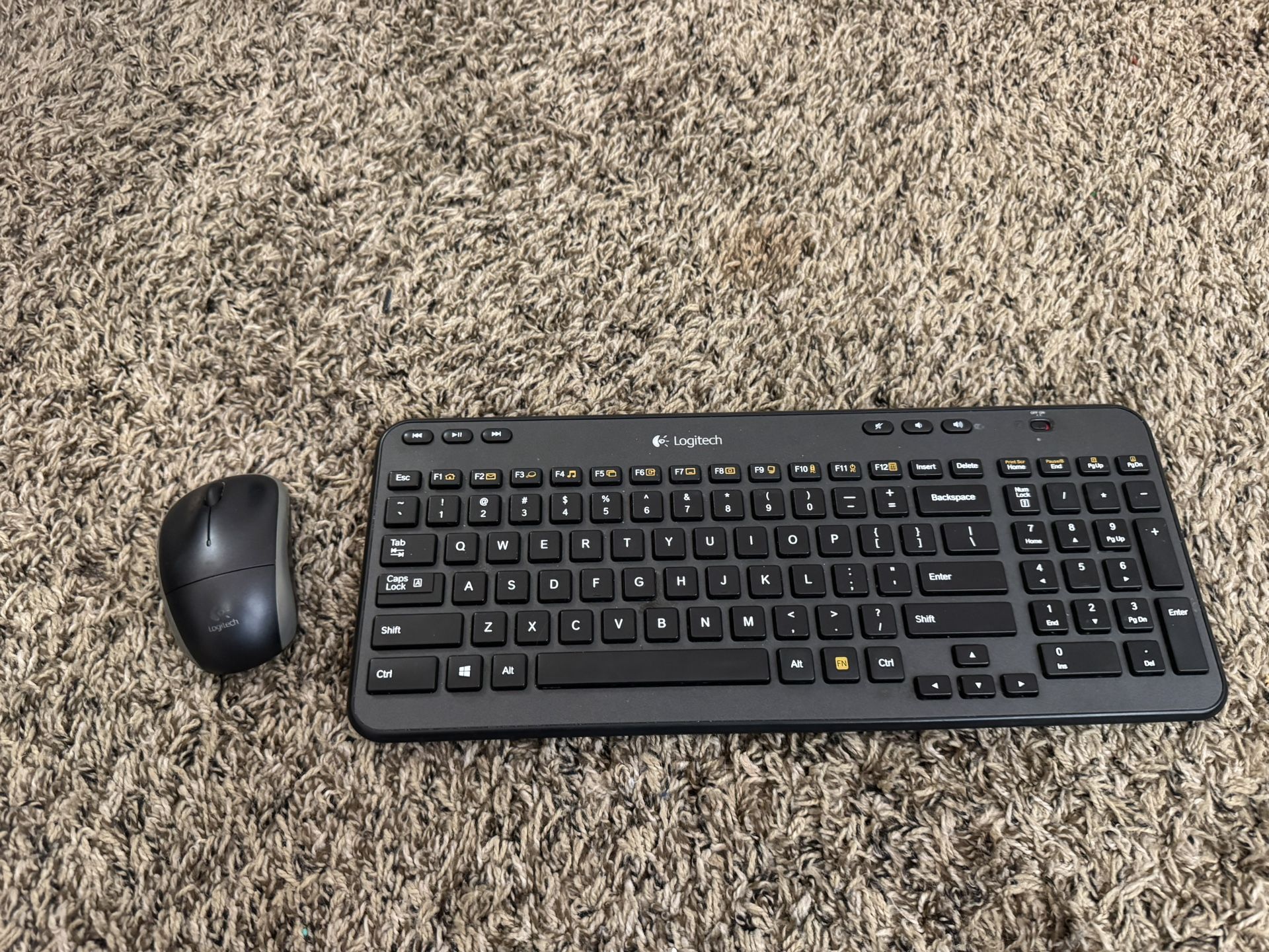 Logitech K360 Keyboard and Mouse