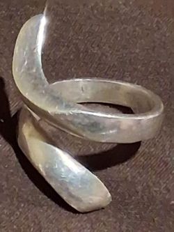 Starting silver ring from the 1970