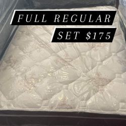 Full Regular Mattress Set 