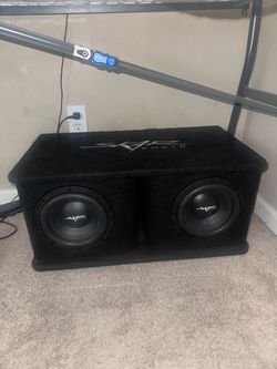 8” subwoofers, kit and amp