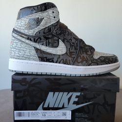 Jordan 1 Retro High OG Rebellonaire Sz 10 And 9.5