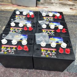 6v 260Ah deep cycle batteries