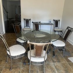Kitchen Table With 7 Chairs 