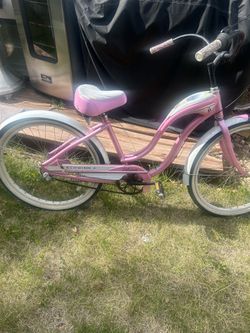 18’ INCH  RARE BEAUTY !!! SCHWINN DEBUTANTE PINK CRUISER BICYCLE
