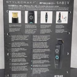 STYLECRAFT SABER 2 CLIPPERS AND TRIMMER BUNDLE