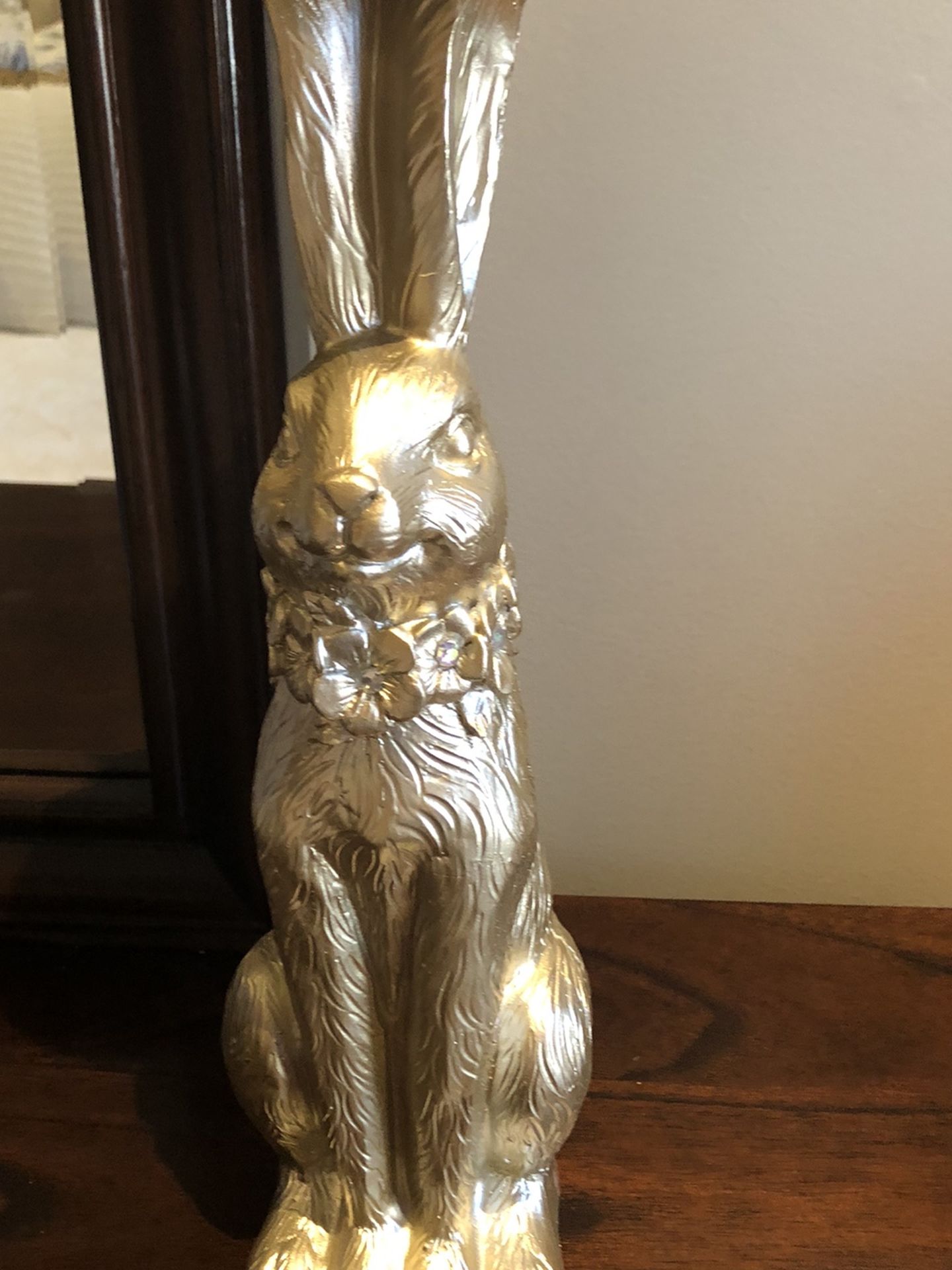 Gold Bunny Holders New