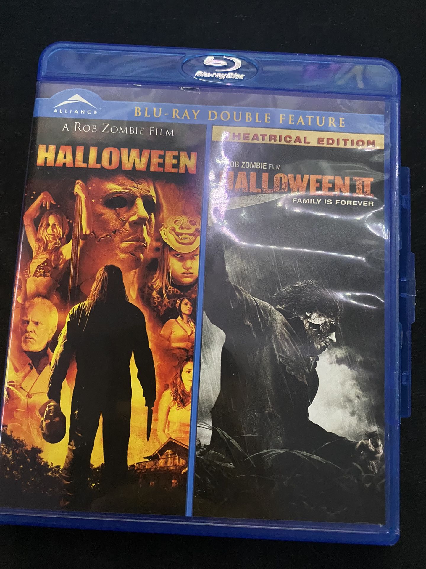 Rob Zombie Halloween double feature blu ray