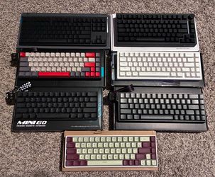 Gaming keyboard lot of 7