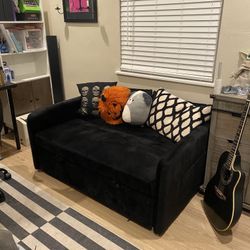 Sofa bed - Black Velvet