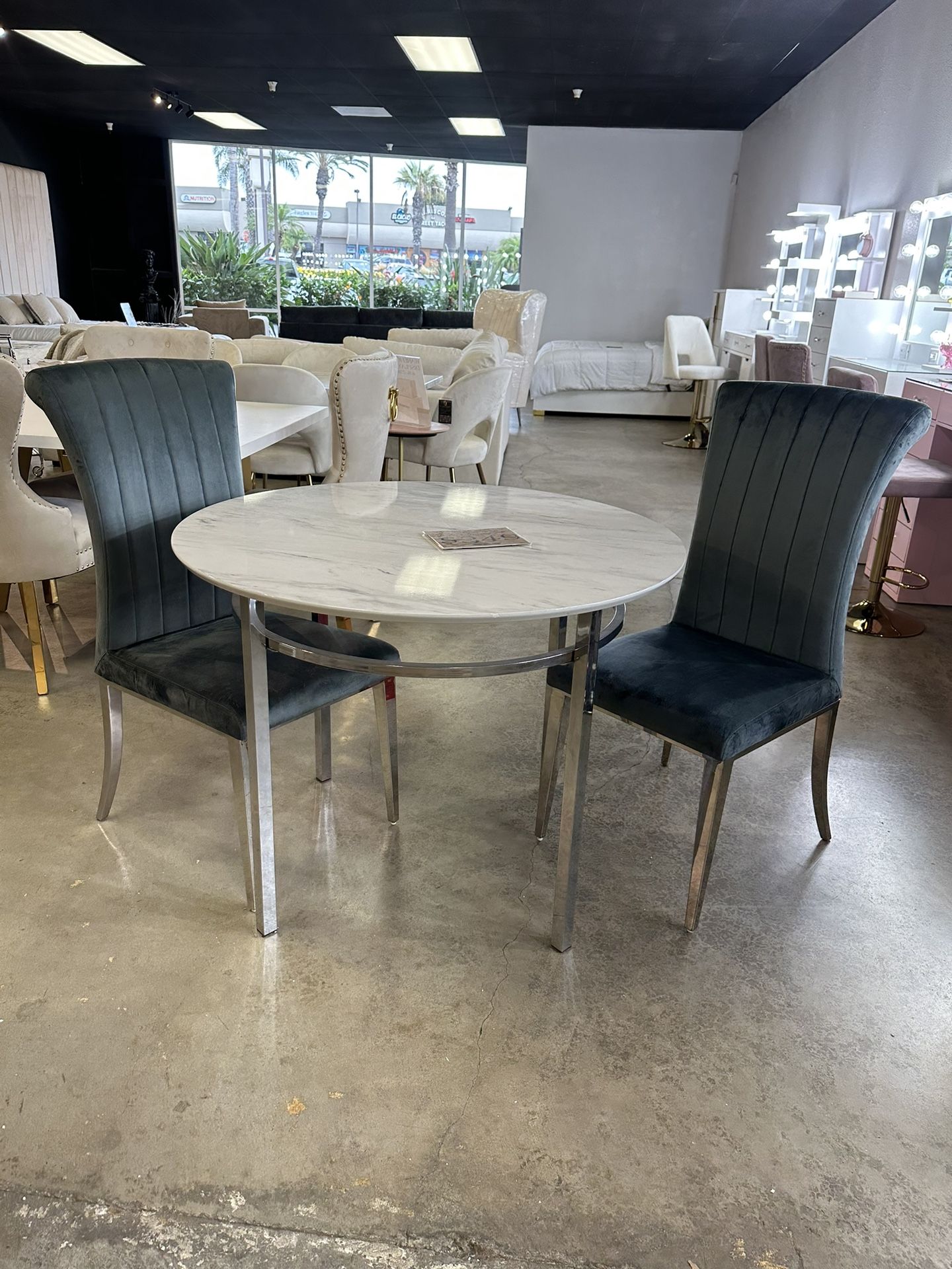Dining Set Table & Chairs / Breakfast Table Set For Two