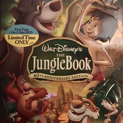 40th Anniversary Platinum Edition Walt Disneys Jungle book DVD 