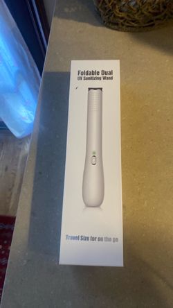 Foldable Dual UV Sanitizing Wand