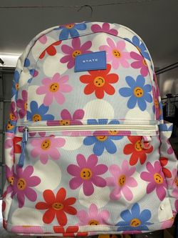 STATE Floral Smiley Backpack 🌸