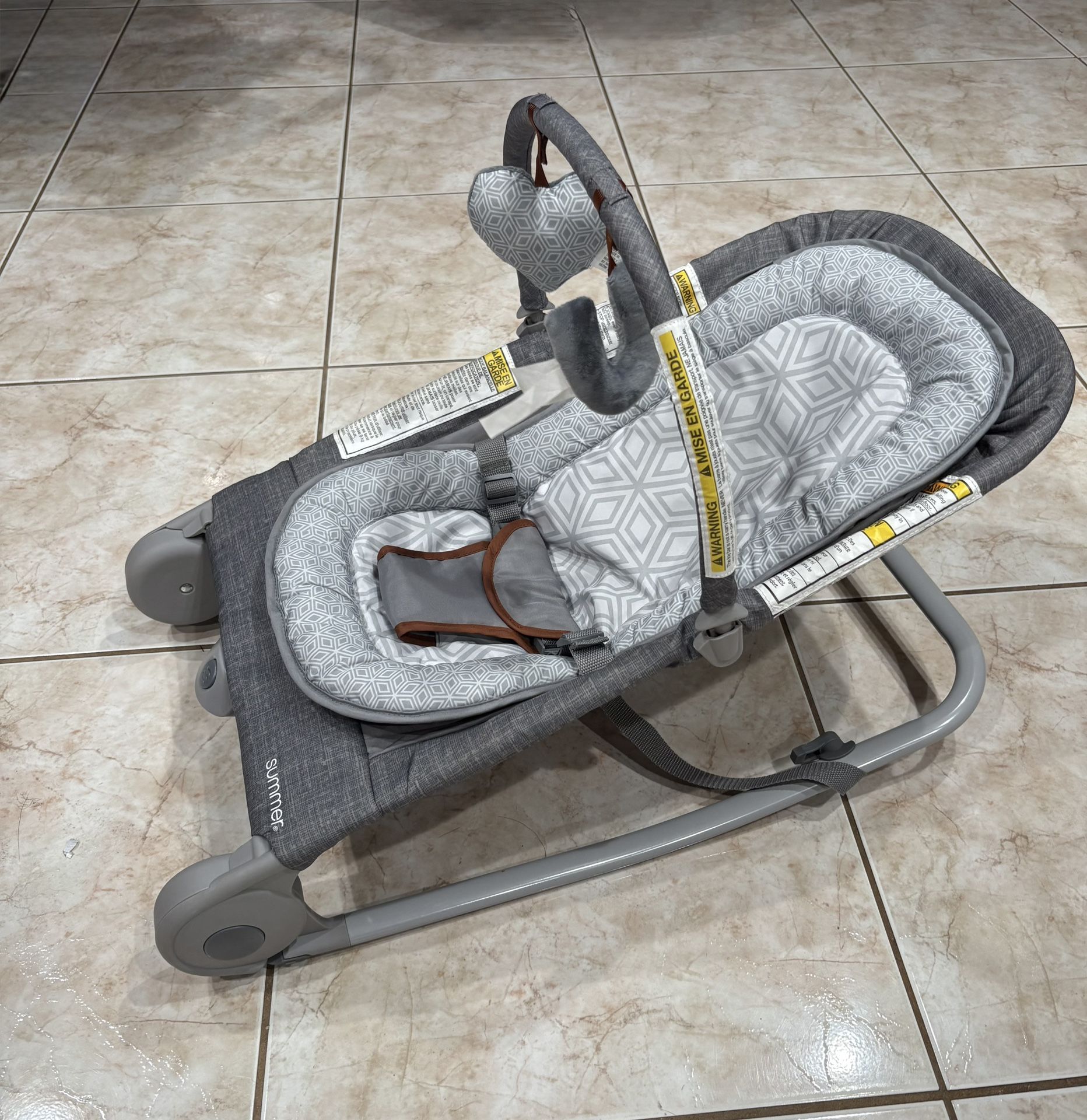 Infant 2-in-1 Bouncer & Rocker Duo
