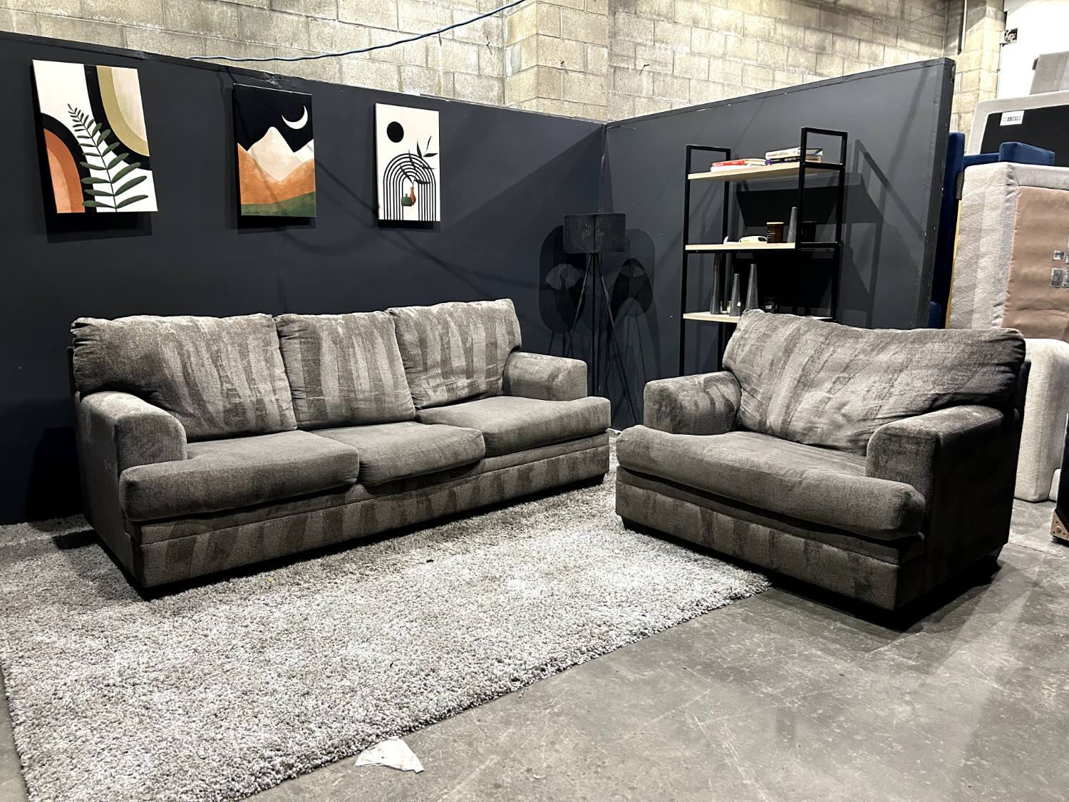 Beautiful Brown. Sofa and Loveseat Set - Delivery Available!