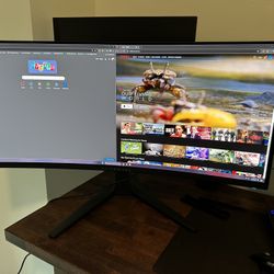 34” Curved Alienware OLED Gaming Monitor