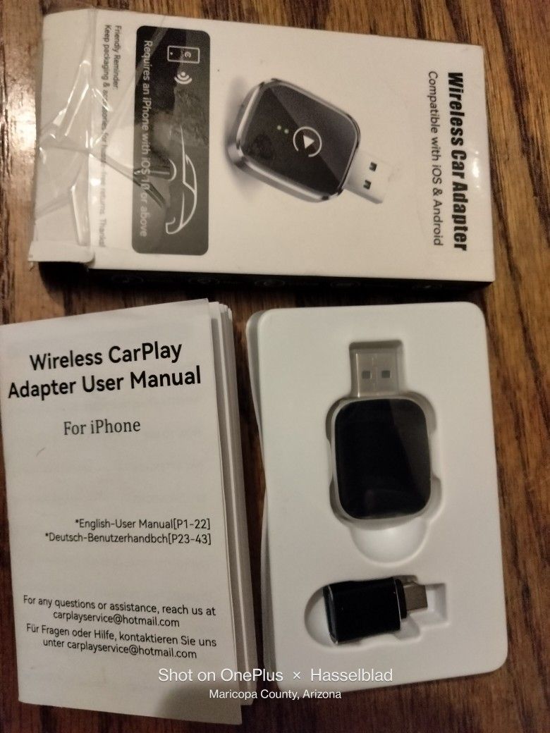 Wireless Car Play Android Adapter
