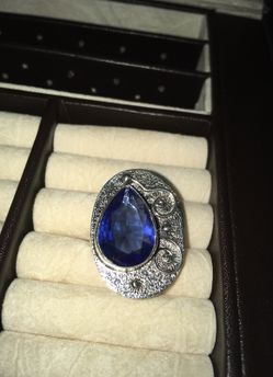 Size 9 .925 sterling silver ring