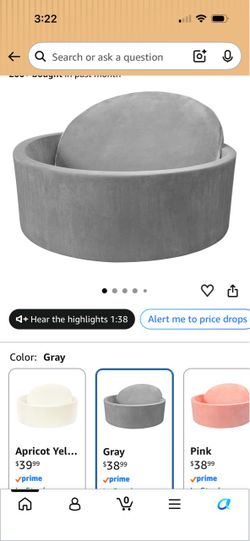 Grey foam ball pit