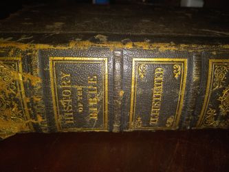 Antiquities Book History 1869 Bible A Period Of 4000 Years 