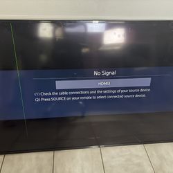 Samsung 60in TV - $5