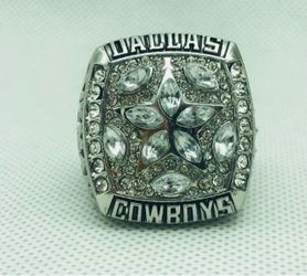1995 Dallas Cowboys Championship Rings Color Silver