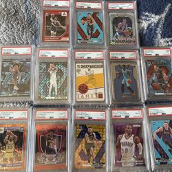 Basketball collectible cards  set