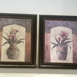 Frames Pictures 35” X 29”