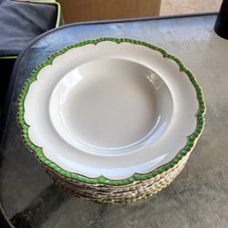 Antique John Maddock & Sons Porcelain Plates