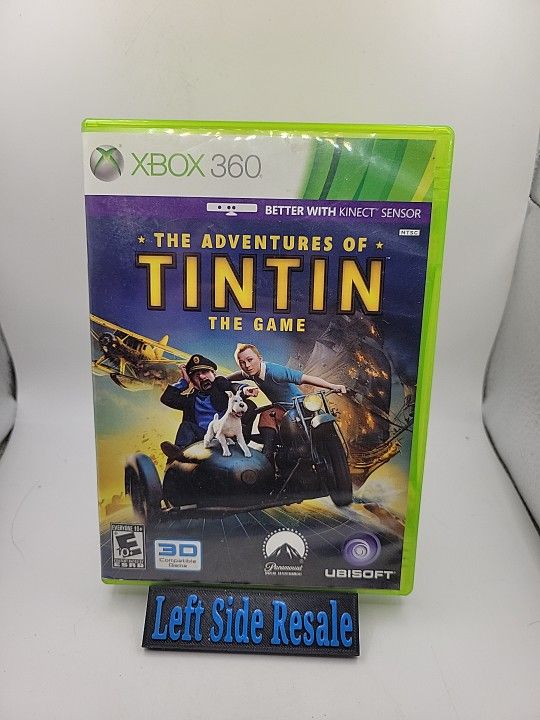 The Adventures of Tintin : The Game ( Microsoft Xbox 360 , 2011 ) - CIB -