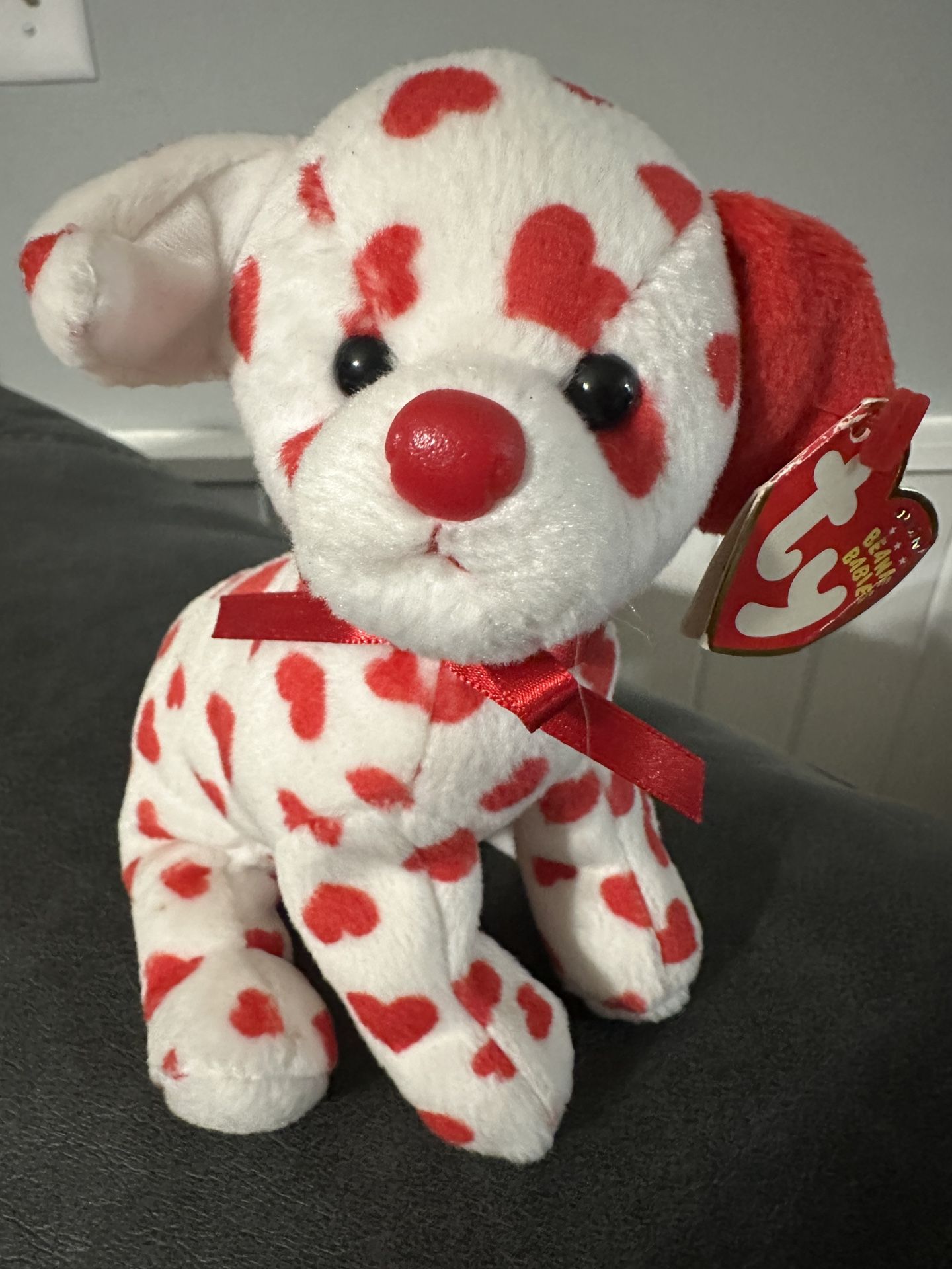 Ty Beanie Baby 2012 Hearts The Dog Walgreens exclusive