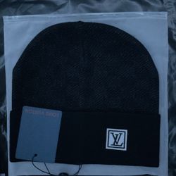 Dark Grey Lv Beanie 