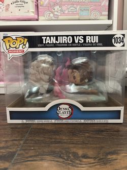 Demon Slayor Tanjiro Vs Rui Funko pop