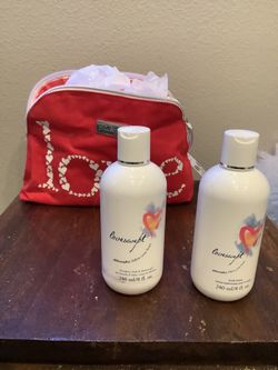 Philosophy Love, Swept Body Lotion And 3 In 1 Shower Gel Soap, With Gift Bag. All Brand New