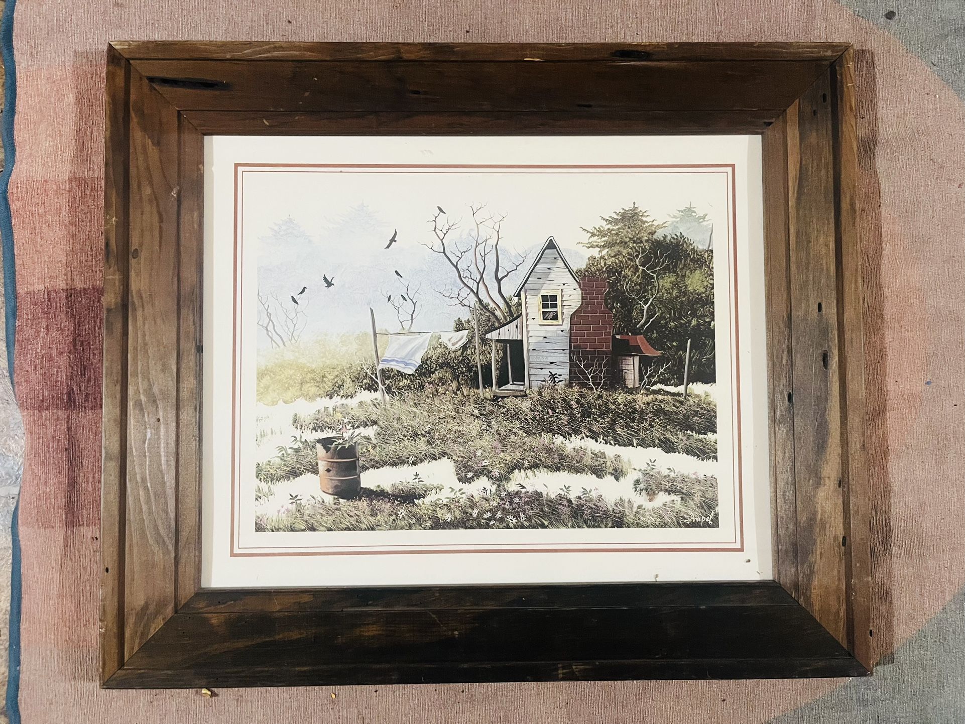 FREE Custom Wood FRAME 26x22 - “Open to Trade”